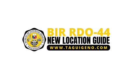 Bureau Of Internal Revenue Rdo44 .